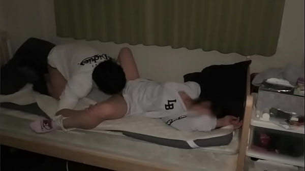 My lovely girlfriend came to stay with us and after some flirting, we had sex for the first time.