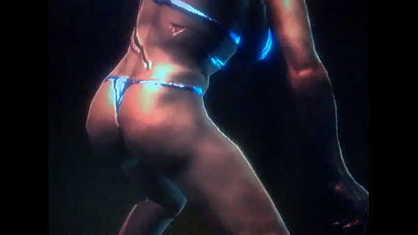 Sexy d. Woman Dancing (Back Side)