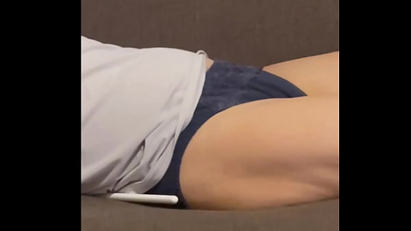 2025/07/09 My wife was sleeping on the sofa so I started filming her. After that, I took off her underwear, licked her boobs and licked her pussy!