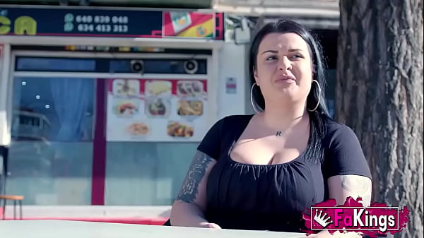 Brunette mature mommy shows herself in public and then receives a rough pounding  