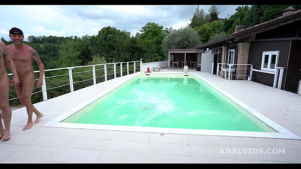 Laura Fiorentino 3on1, Balls Deep Anal, Rough Sex, Creampie and Swallow GIO1460