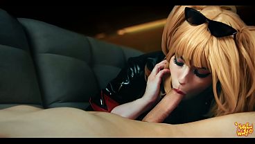 ZZZ. Burnices Late-Night Bar Seduction and Creampie - MolIyredwolf