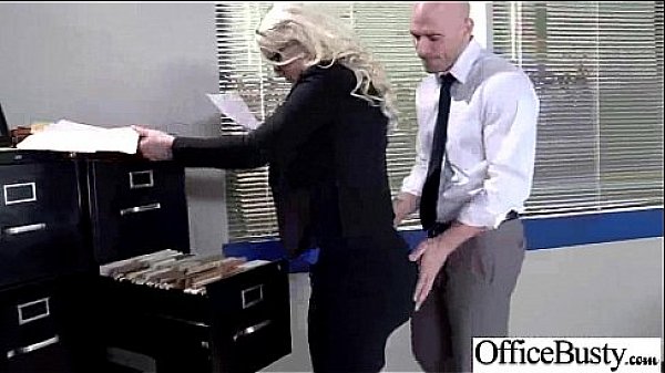 (julie cash) Sex In Office With Big Melon Juggs Slut Girl clip-22