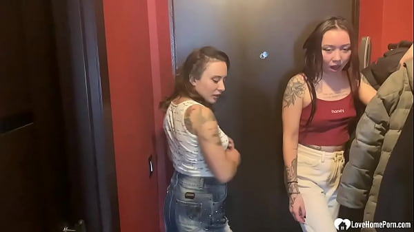 They were feeling lonely so they invited me over to fuck them good.  