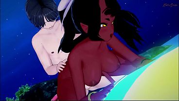 Meru the Succubus loves riding cock.