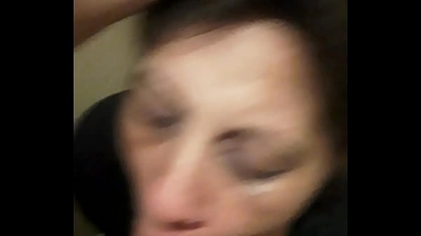 Throating smaller brown cock  