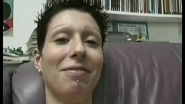 Hot short-haired amateur with great boobs masturbates - MyLustcom