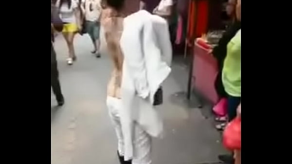 Showing boobs on road pussy girls