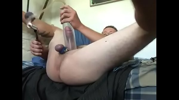 Dick stroking and pumping 