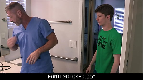 Doctor stepdad fucks his sweet hole  