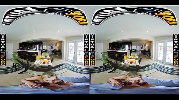VIRTUAL PORN - Busty Blonde Babe Blake Blossom Blooms in VR
