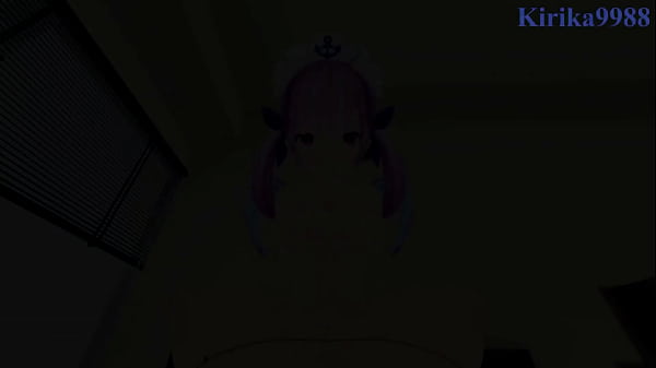 Minato Aqua and Ninomae Ina'nis intense sex. - Hololive VTuber POV Hentai  