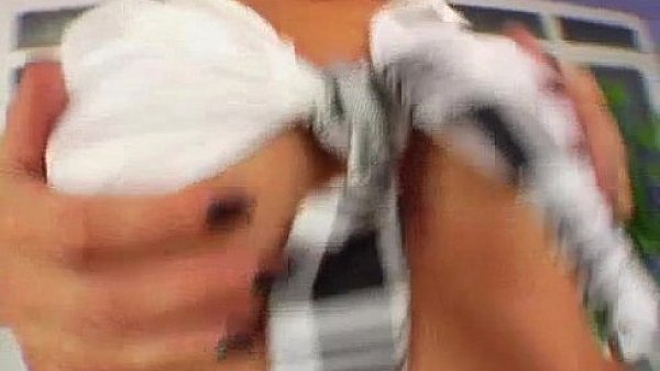 Sperm Swap Busty babes share a monster cumshot