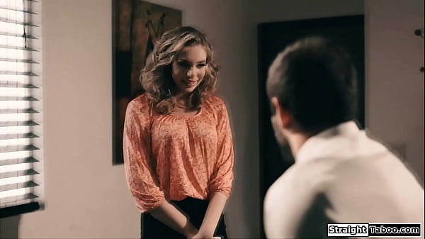 Naive secretary Tiffany Watson believes sucking her boss his big cock will boost her career.The petite blonde is deepthroat facefucked and rides dick 