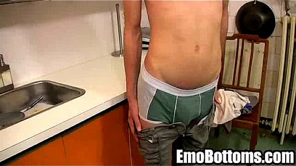 Jesse Jenkins tugging on his rock hard cock  