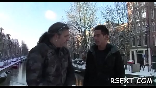 Tattooed older gives orall-service