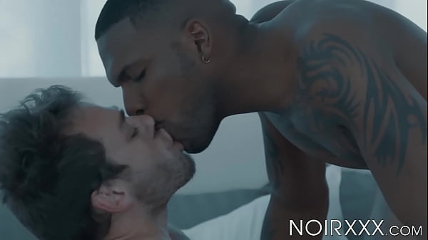 Interracial ass fucking with gay studs