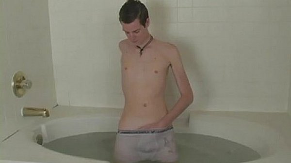 Sexy gay He fished his lollipop out of his pants and rubbed it then 