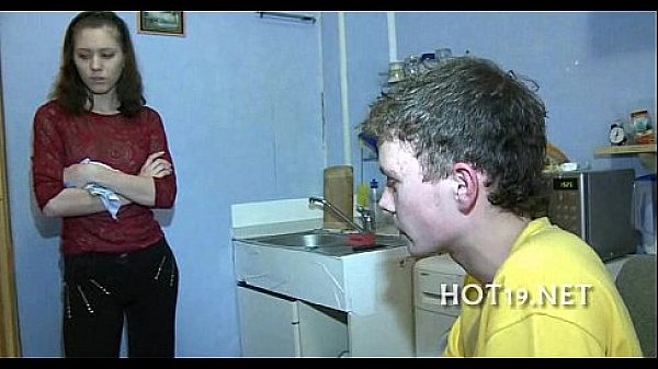 Nice bang with teen gal