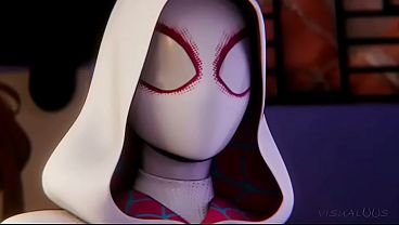 Gwen es cogida muy duro 