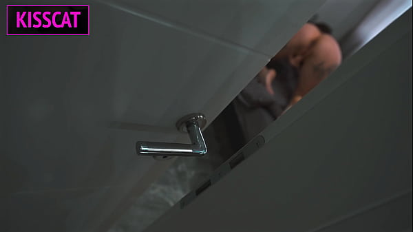 Step son Dreams of Threesome with Step mom and Fuck her in Share Bed with Cum Inside