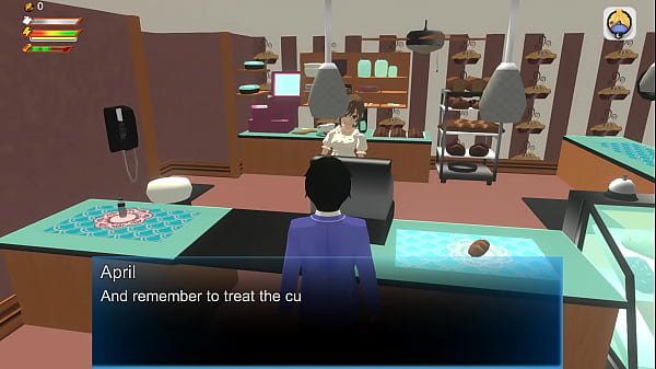 Femdom University April uses you as a sexslave  