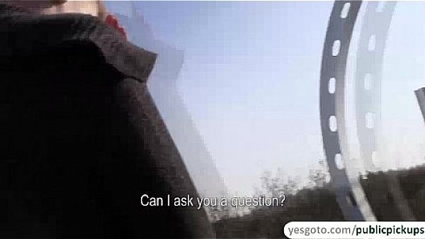 Hot and sexy amateurs gets paid to suck a strangers dick in public