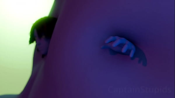 Render - Inflation / Blueberry Fetish - Solo Woman Fills with Juice