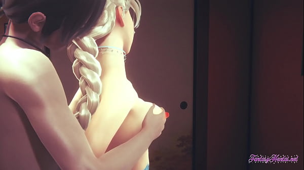 Frozen Hentai - Elsa tits touched and fucked 