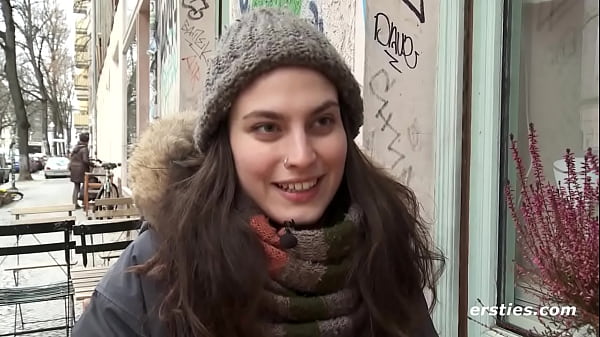 Ersties: Brunette Masturbates On the Bathroom Floor