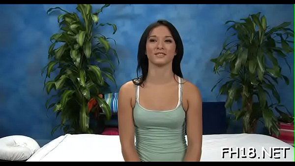 Erection during massage therapy  