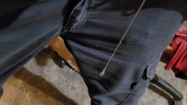 So horny and dripping precum