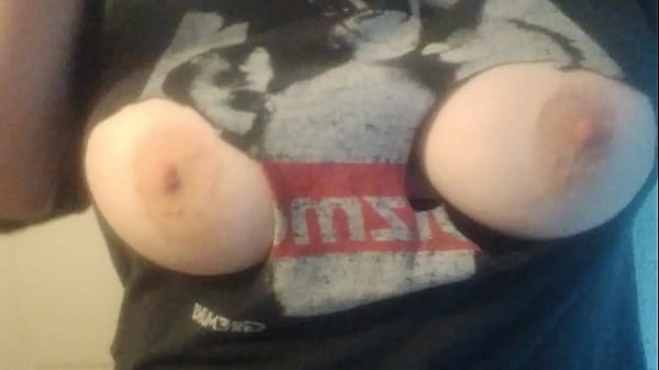 Fondling my Big boobs 