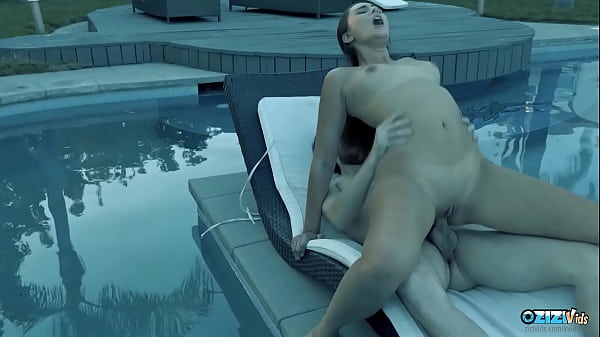 The way she sucks a big dick is very pleasing and the brunette loves it