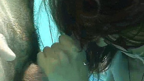 Asian underwater group blowjob