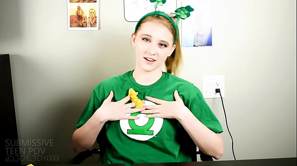 Eighteen year old Melody Marks lays back and lets old man taste her age pussy has difficulty penetrating herself with her finger