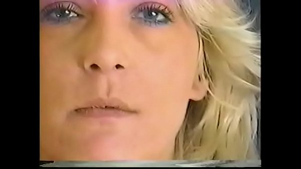 Insatiable blonde fucks her pussy with a vibrator and gives a man a blowjob  