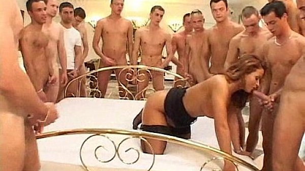 slut gangbanged by 50 guys! 168