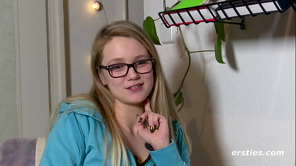 Nurse Holly starts foreplay on the doorstep