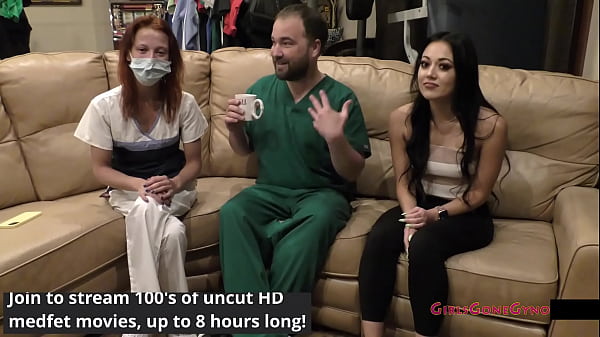 Blaire Celeste Embarrassed As She Undergoes Her Mandatory College Gynecological Exam At Doctor Tampa And P.A. Stacy Shepards Gloved Hands ONLY At GirlsGoneGyno  