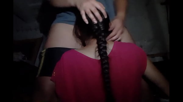 Village girlfriends fuck in an abandoned place so that no one sees them