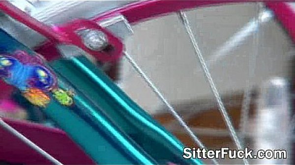 Teen babysitter fucked hard