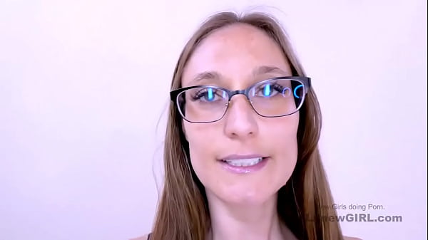 Sexy brunette model seduced by the producer  