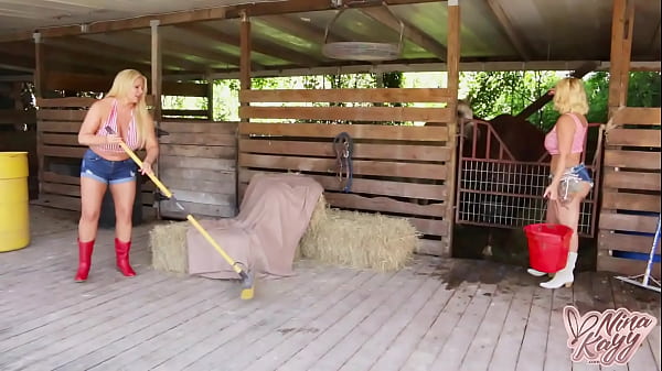 I love that kind of bitches like Karen Fisher and Nina Kayy who give a fuck about wearing fucking sexy outfits while working. Of course Jax Slayher drilled them! Full Video & More Nina @NinaKayy.com  