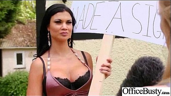 In Office Busty Slut Girl Fucks Hard Style (jasmine loulou) vid-23