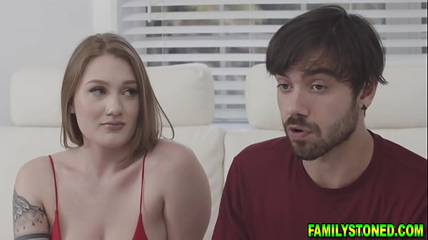 Hot redhead babe Aria Kai loves getting that stepdick deep inside her tight muffin  