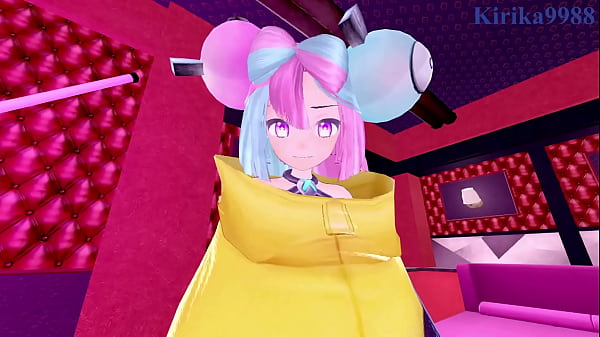 Iono (Nanjamo) and Rosa (Mei) intense sex. - Pok&eacute;mon POV Hentai