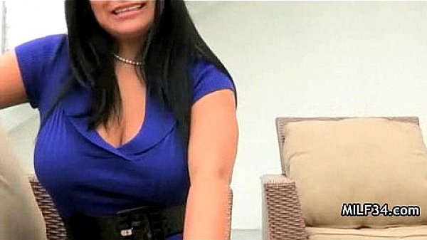 MILF got horny and had her way with his cock