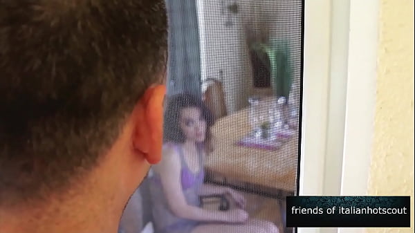 Beautiful girl with sexy fair skin fucks with a muscular male