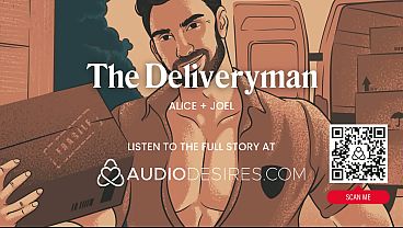 Cute Deliveryman Fucks You During a Work From Home Day - Cunnilingus & Fingering &ndash; Porn Erotic Story for Women  